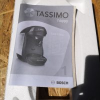 Еспресо машина, BOSCH Tassimo Happy TAS1002, 0.7л, 1400W, черна, снимка 10 - Кафемашини - 40773421