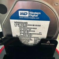HDD SATA 500GB WD /2/, снимка 1 - Твърди дискове - 41778169