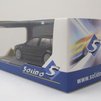 VW Golf 4 R32 2003 - мащаб 1:43 на Solido моделът е нов в PVC дисплей-кейс, снимка 9 - Колекции - 44474866