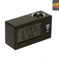Лазерен часовник с гласово управление, многофункционален цифров будилник с подсветка, снимка 5 - Друга електроника - 41938363