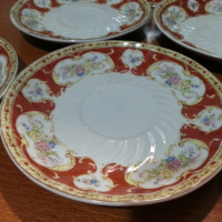 Стар български порцелан чинии , снимка 4 - Антикварни и старинни предмети - 44783997
