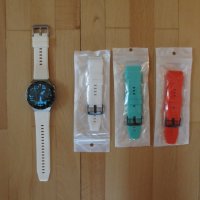 Huawei watch  силиконови  верижки 22mm, снимка 7 - Каишки за часовници - 41704180