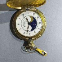 Джобен часовник, antimagnetic "DALIA", позлата, снимка 2 - Колекции - 39047126
