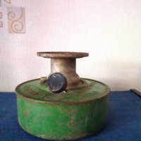 Военна стара газена лампа-петромакс,произход Румъния., снимка 1 - Антикварни и старинни предмети - 35934624