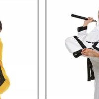 Нунчаку. Nunchaku stick за тренировки за деца и възрастни и гумен нож за тренировки, снимка 9 - Спортна екипировка - 38114415