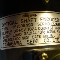 оптичен енкодер TAMAGAWA TS1508N90 optical shaft encoder, снимка 8 - Резервни части за машини - 40204416