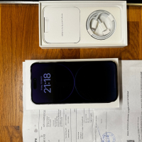 Iphone 14 Pro Max 128 gb Deep Purple, снимка 1 - Apple iPhone - 44783862
