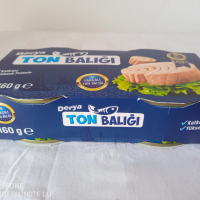 Турски консерви с риба тон 2 бр. по 160 гр. в зехтин, снимка 1 - Други - 44712836