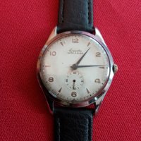 EXACTO by RADO Watch Co, 1950 г. Vintage Swiss Jumbo, Ancre 17 rubis, antimagnetic, мъжки часовник, снимка 3 - Антикварни и старинни предмети - 42290710