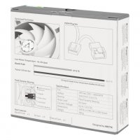 Вентилатор за компютър 140x140x25mm Arctic BioniX F140 Grey/White ACFAN00162A 1800RPM 4-pin PWM, снимка 5 - Други - 40184394