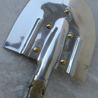 Нова, малка лопатка - шансов инструмент от неръждаема хром никелова стомана,арт,старинна,винтидж, снимка 12 - Други ценни предмети - 36249268