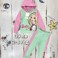 🌈 Детски дрехи за момиче Барби, снимка 13 - Детски комплекти - 41970312