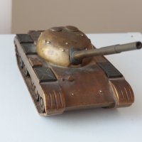 RRR-Много рядък бронзов модел на танк.Подарен посмъртно на ген.Дмитрий Григориевич Павлов , снимка 8 - Антикварни и старинни предмети - 39189829