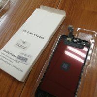 Iphone 5s/SE Дисплей + тъч скрийн черен, снимка 2 - Резервни части за телефони - 42035522