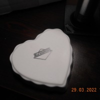 Creme Brulee Set 7 - 6 white porcelain hearts and burner, снимка 8 - Други - 36299867