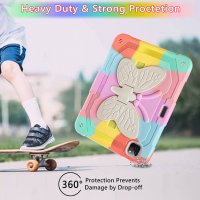Нов Защитен Удароустойчив калъф за деца за таблет iPad Пеперуда Айпад, снимка 6 - Друга електроника - 36026866