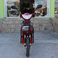 Електрически скутер-велосипед EBZ16 500W - RED, снимка 9 - Мотоциклети и мототехника - 41827656