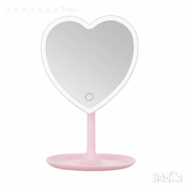 Стилно LED огледало за тоалетка , снимка 1