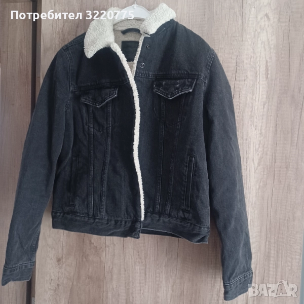 Дънково яке с подплата Levi's, снимка 1