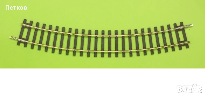 Извити релси R1 за влакче мащаб H0, PIKO A-track., снимка 1