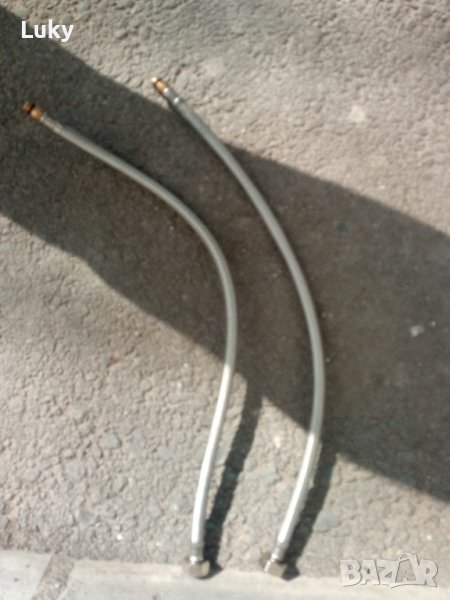 Връзка гъвкава за чиста вода за смесител стоящ.Обявената цена е за всичко., снимка 1