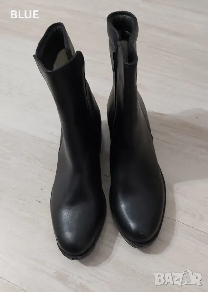 Нови дамски боти естествена кожа № 40. Намалени!, снимка 1