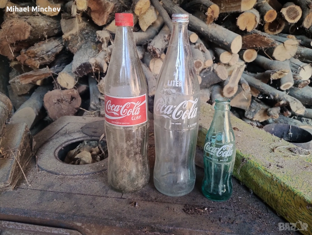 Стари стъклени шишета, снимка 1