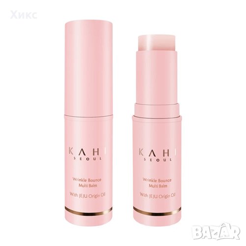 KAHI Seoul Wrinkle Bounce Multi Balm 9g, стик против бръчки с колаген от сьомга, корейска козметика, снимка 1