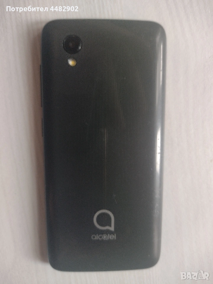Телефон Alcatel 5033D Dual SIM, 8 GB, 1 GB RAM, черен, снимка 1