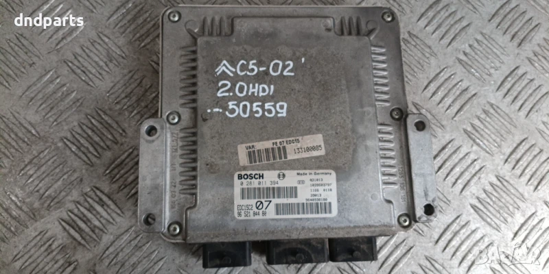 Компютър Citroen C5 2.0HDI 2002г. 0281011394 9652184480, снимка 1