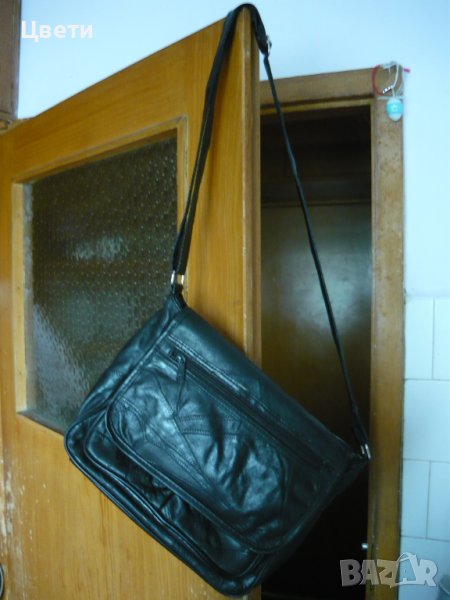 Чанта елегантна и практична от естествена кожа - само 25лв., снимка 1