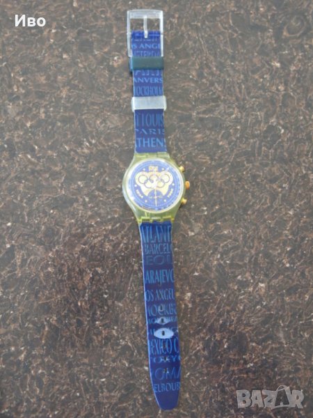 Ръчен часовник Swatch SWISS Chronograph"Sarajevo Olympics 94", снимка 1