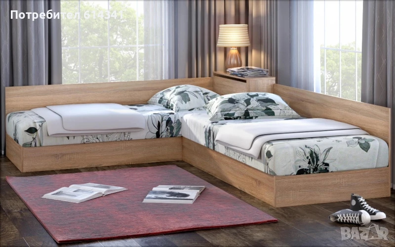 Ъглови легла , снимка 1