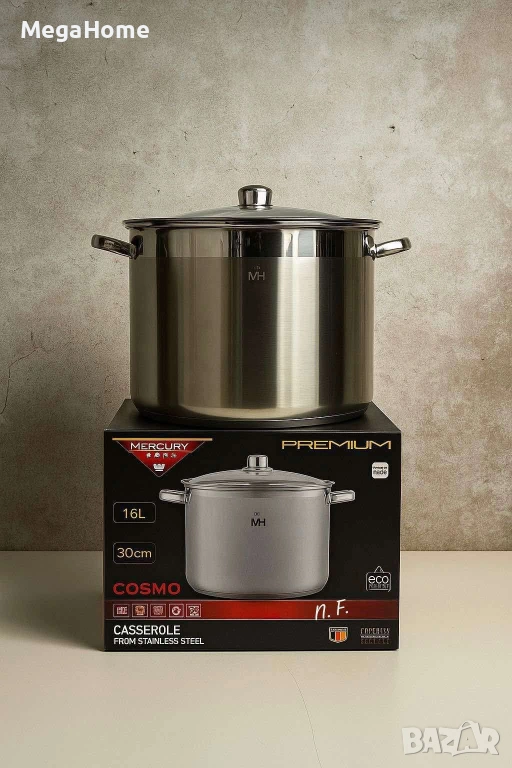 Премиум Тенджера от Неръждаема стомана MERCURY HAUS COSMO PREMIUM, снимка 1
