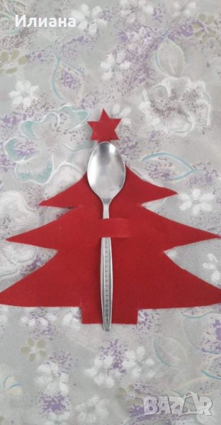 Коледна постановка за прибори , снимка 1