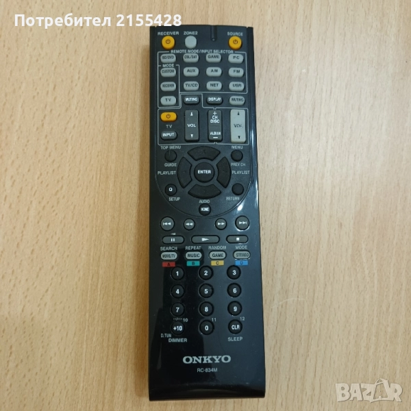 Оригинално дистанционно Onkyo RC 834 M, снимка 1
