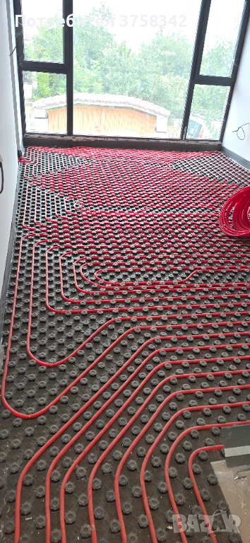 Полагане на подово отопление, снимка 1