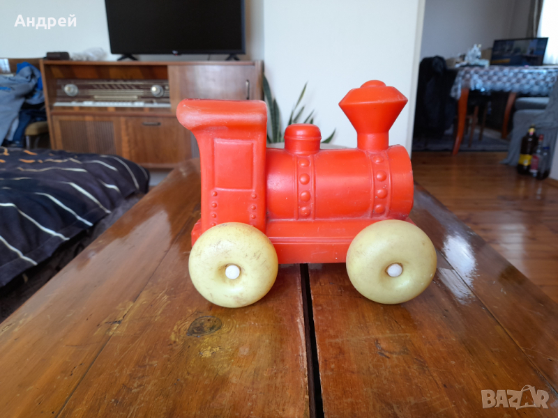 Стара играчка Локомотив,влакче #3, снимка 1