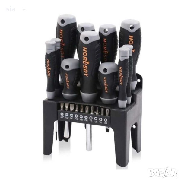 Отвертки със стойка, 21БР, снимка 1