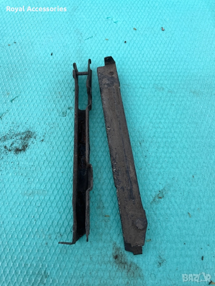 w203 релси плъзгачи предна броня, снимка 1