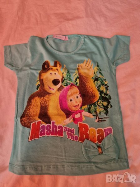 5-6г 116см Блуза тип тениска за момиче, ново с етикет, снимка 1