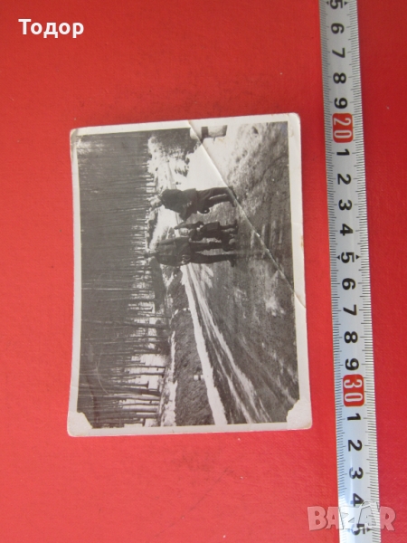 Стара снимка немски войник 3 райх 26, снимка 1
