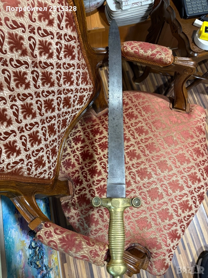 стар рядък швейцарски тесак 1890г солинген, снимка 1