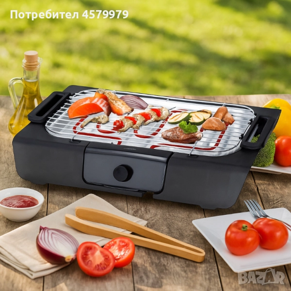 Електрическа скара Royalty Line RL-BGT2000 / RL-SBGT2000, 2000W, снимка 1