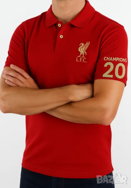 Шампионски поло тениски LIVERPOOL / ЛИВЪРПУЛ 20 TITLES - 4 цвята!, снимка 1