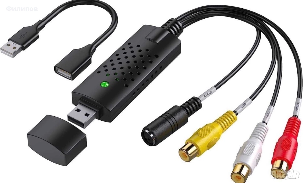 EasyCAP USB 2.0 видео грабер, снимка 1