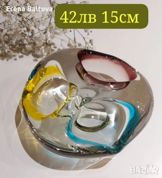 🌼🌸🍀Пепелник колекция ретромодернизъм, снимка 1