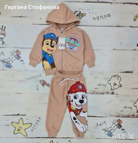 Комплект пес патрул Размери -2/3г.3/4г.4/5г.5/6г.7/8г. Цена -35 лв, снимка 1