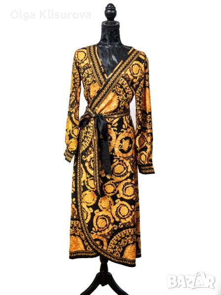 Ефектна рокля, тип прегърни ме, снимка 1