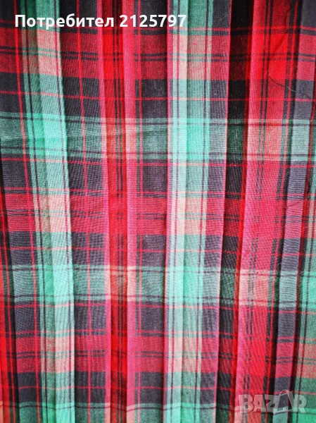 Ш/ 84см  Д/ 312см Парче памучен стар плат, соц епоха, снимка 1